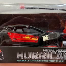 Alloy Metal Remote Control Car - High Strength RC Hurricane Toy (Ages 6+)