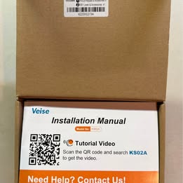 Veise KS02B Keypad Digital Deadbolt & 801 Lever Set - Complete Lock System (Open Box)