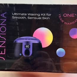 SENSIONA Ultimate Waxing Kit - Professional Home Wax Warmer with Complete Care System