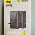 Safe Speed Portable Solar Power Bank - Eco-Friendly Emergency Charger
