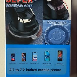 Easy One Touch Car Phone Bracket ML-213 - 2-in-1 Dashboard & Windshield Mount