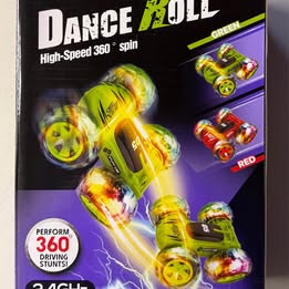 RC Dance Stunt Car - 2.4GHz Remote Control with Lights & Music (Ages 3+)