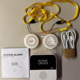 Wi-Fi Smart Pager - Multifunctional System Alarm with App Control (Open Box)