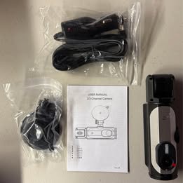 Dash Camera S3 - Full HD 1080p Multi-Channel Traffic Recorder (Open Box)