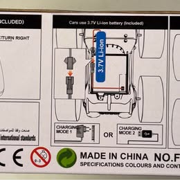 DRIE Fancy Stunt Car - 2.4GHz Remote Control RC Car (Ages 6+)