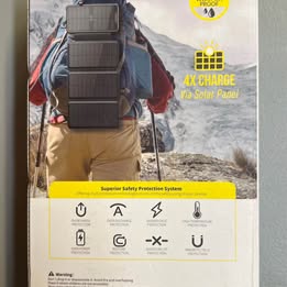 Safe Speed Portable Solar Power Bank - Eco-Friendly Emergency Charger