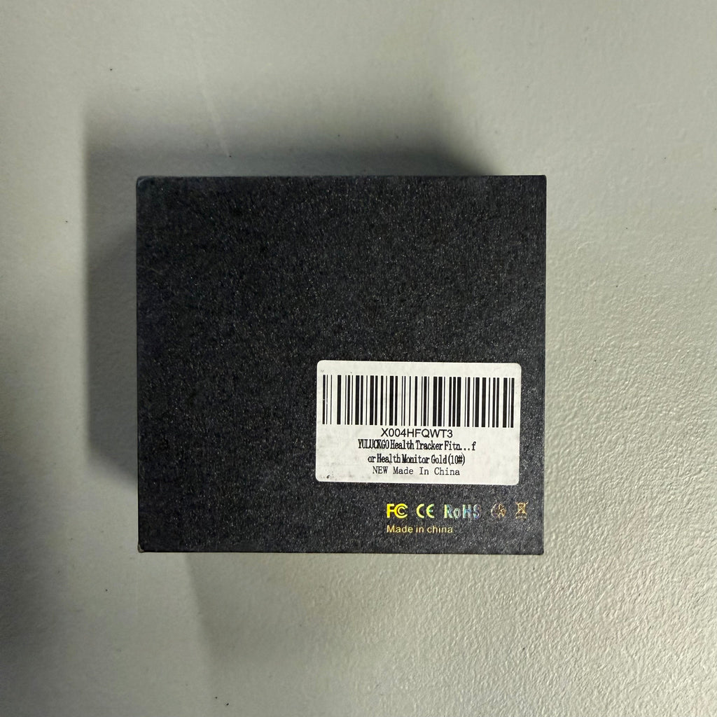 YULUKAO Smart Ring Health Tracker - Gold Size 10/11 (Open Box)