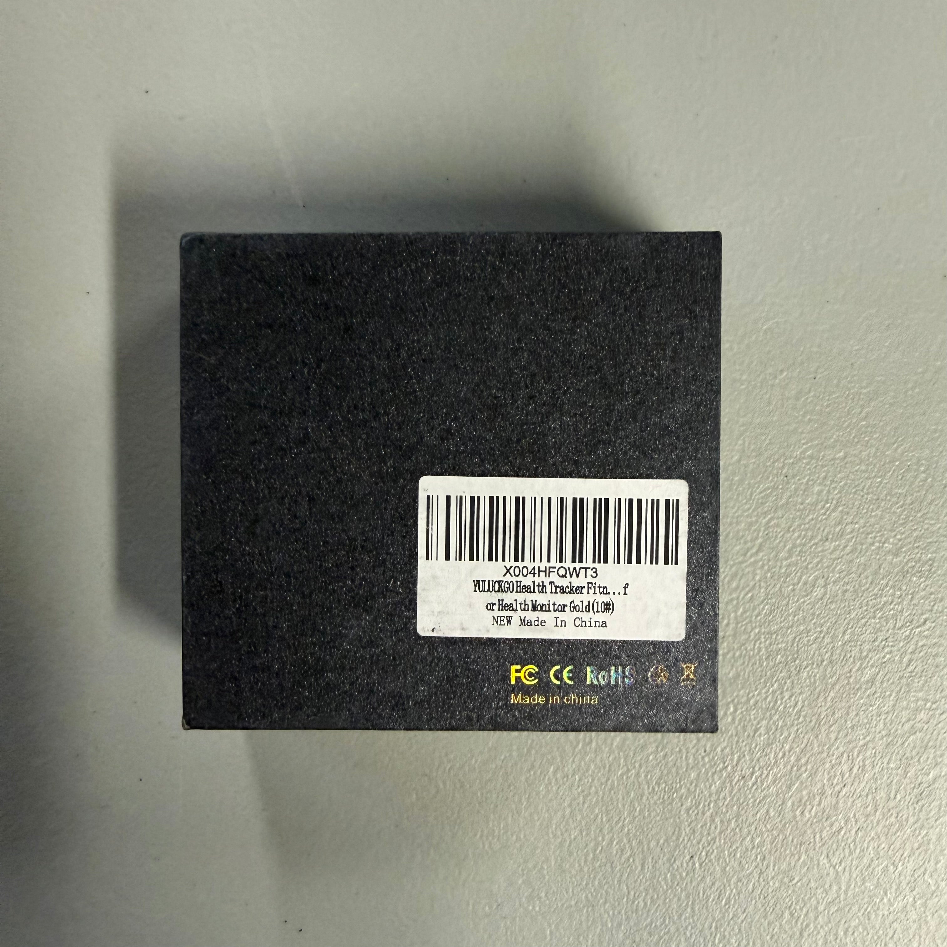 YULUKAO Smart Ring Health Tracker - Gold Size 10/11 (Open Box)