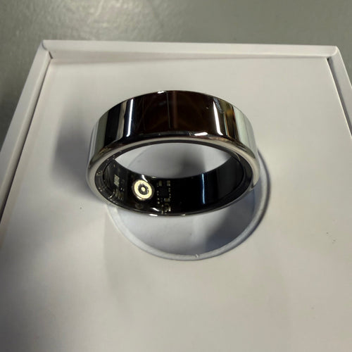 BAMBOQINN Smart Ring R02 - Stainless Steel Wearable Tech - Size 12
