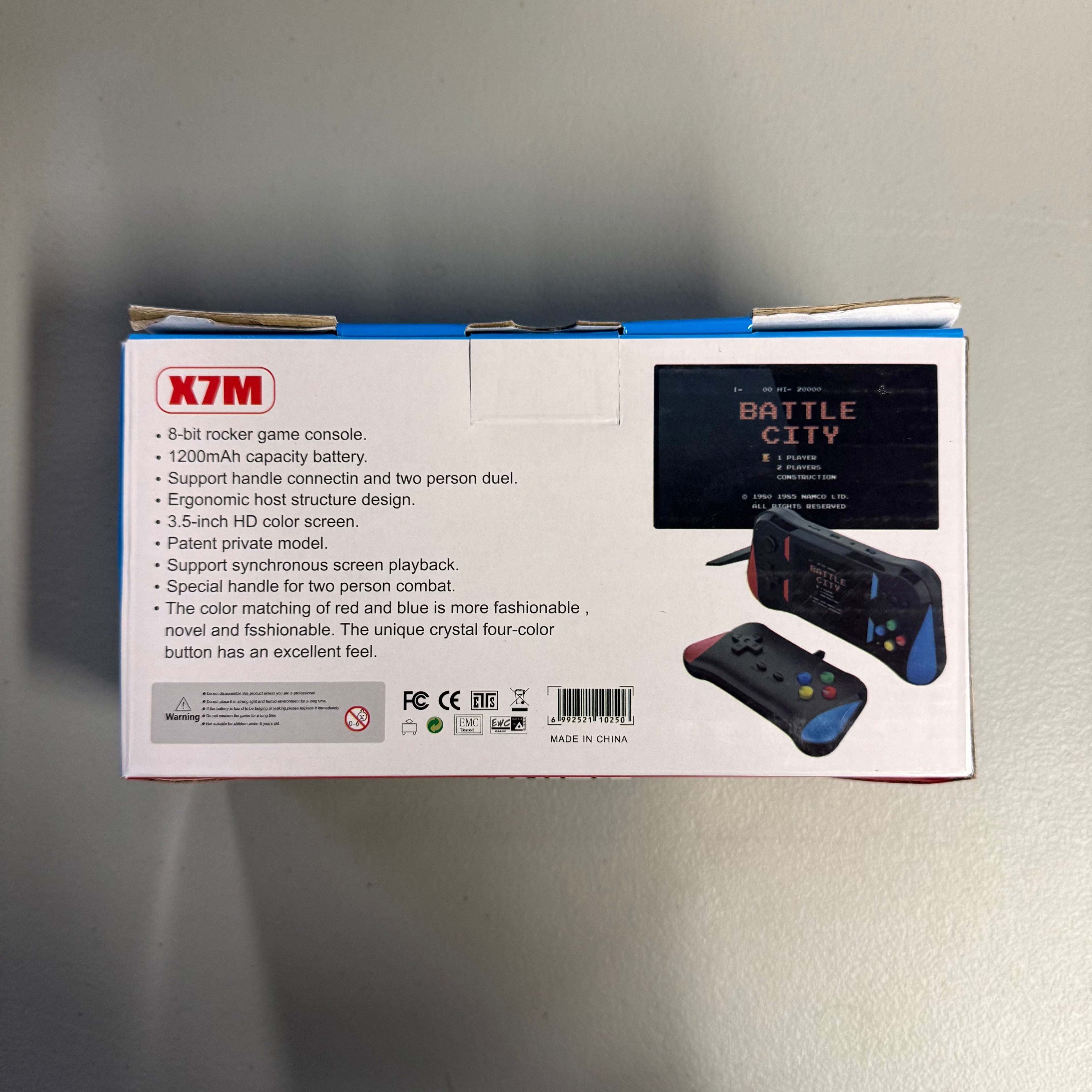 X7M Handheld Game Console 500-in-1 - Open Box Like New