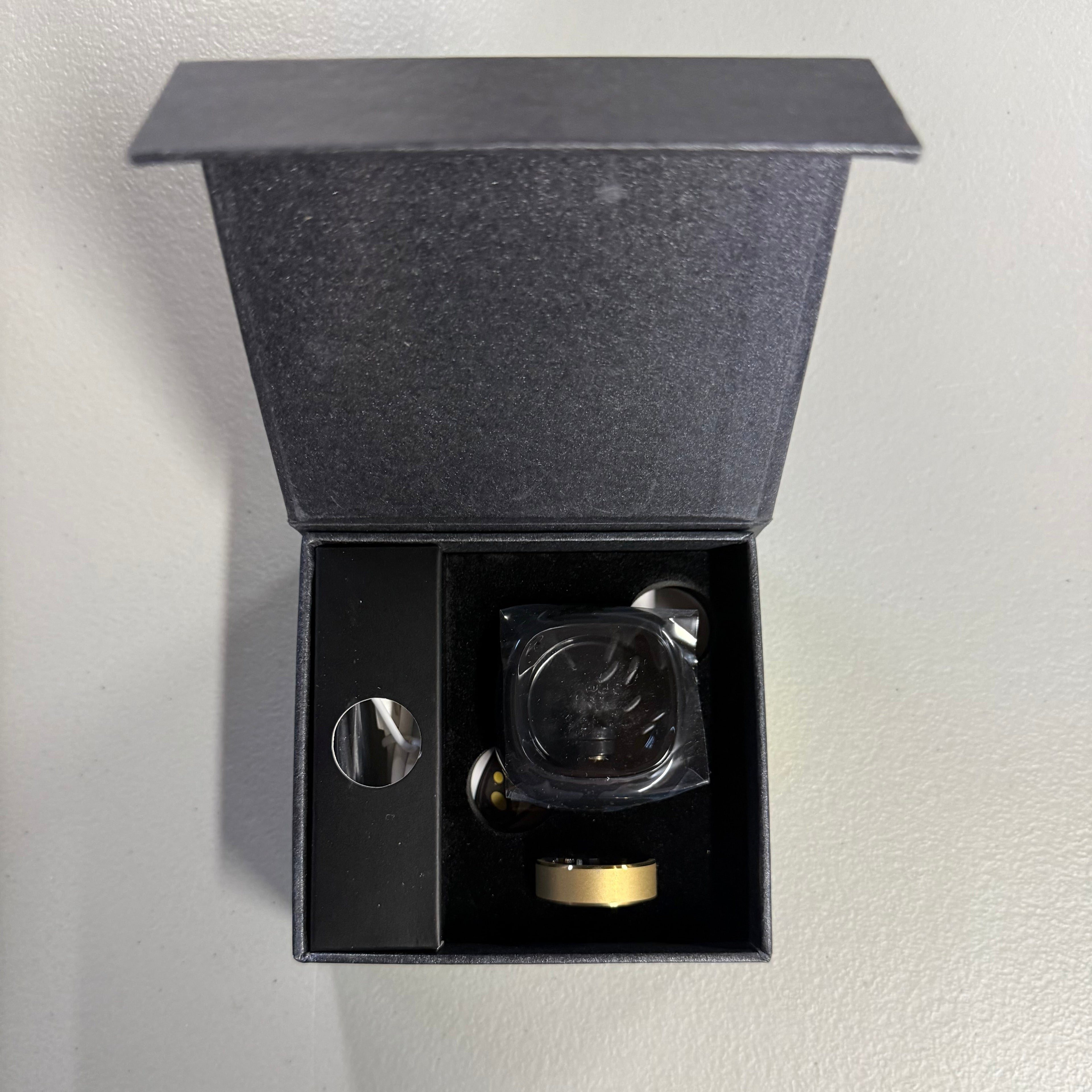 YULUKAO Smart Ring Health Tracker - Gold Size 10/11 (Open Box)