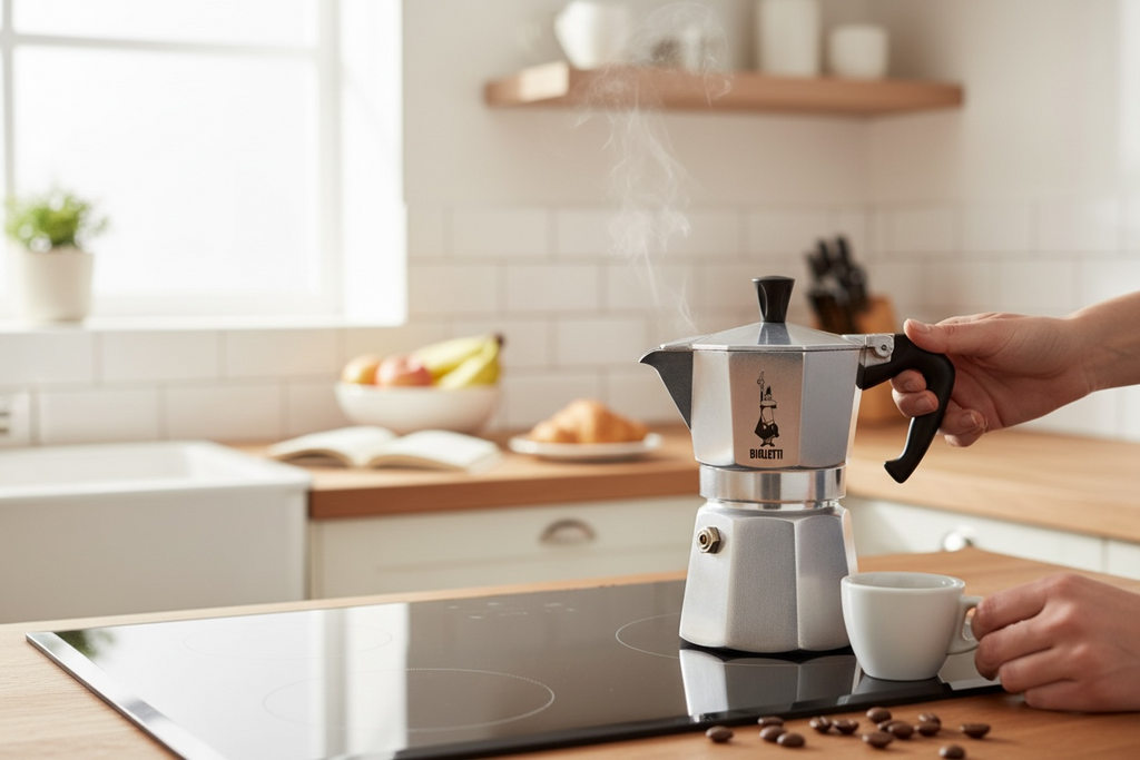 Bialetti Moka Express 1-Cup Espresso Maker - Open Box Like New