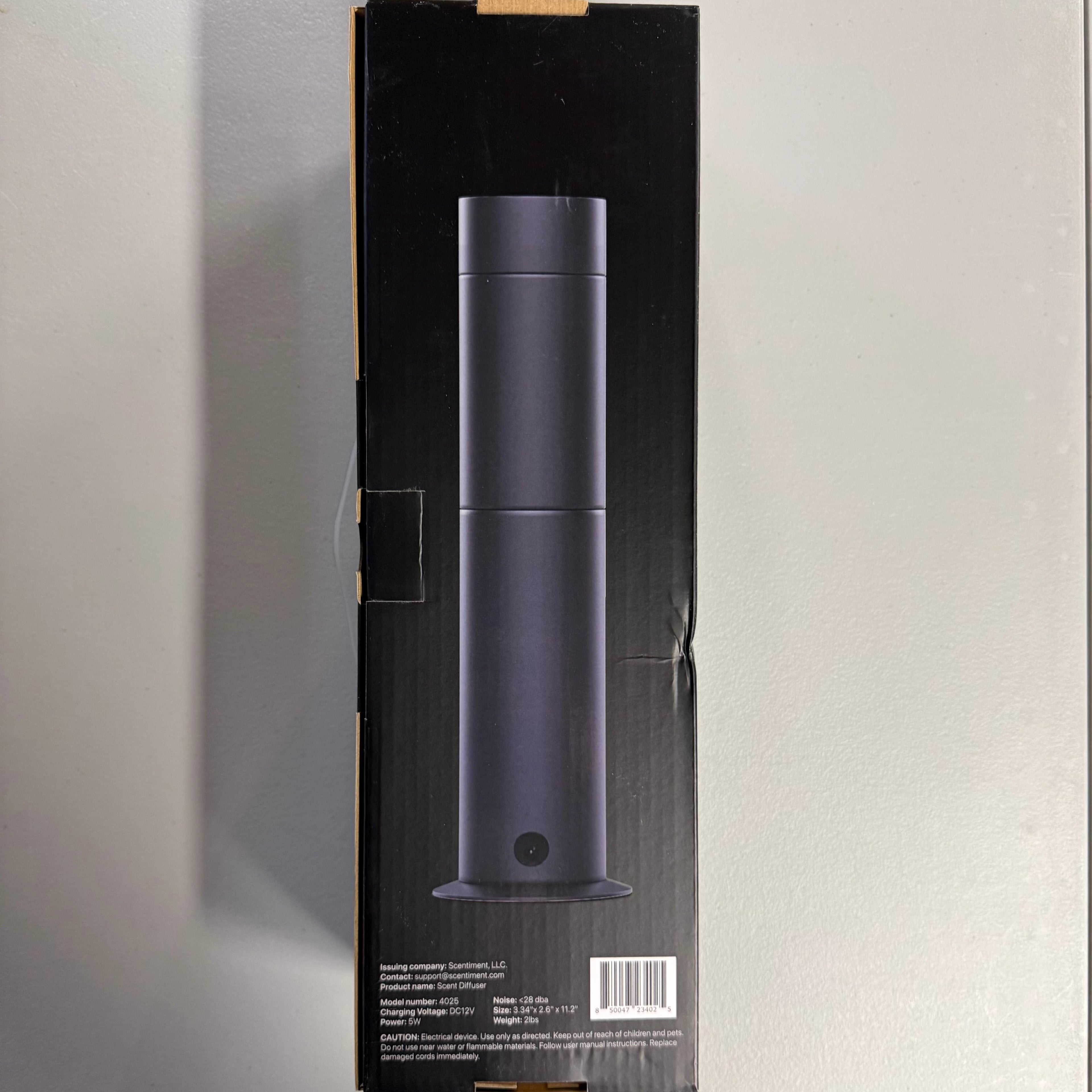 Sentiment Scent Diffuser 4028 - Smart Essential Oil Diffuser (Open Box Like New)