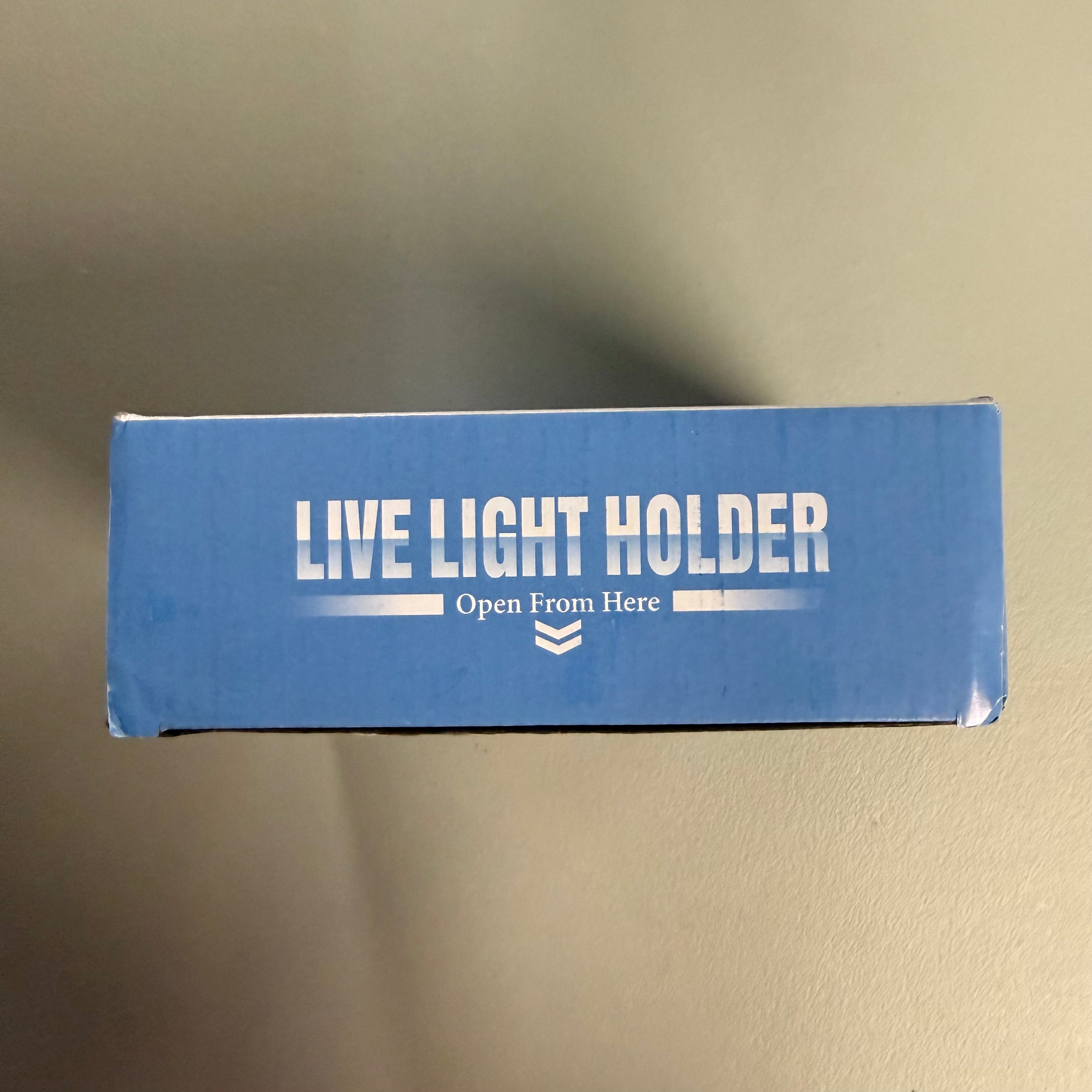 Live Ring Light with Phone Holder & Desktop Stand (Open Box Like New)