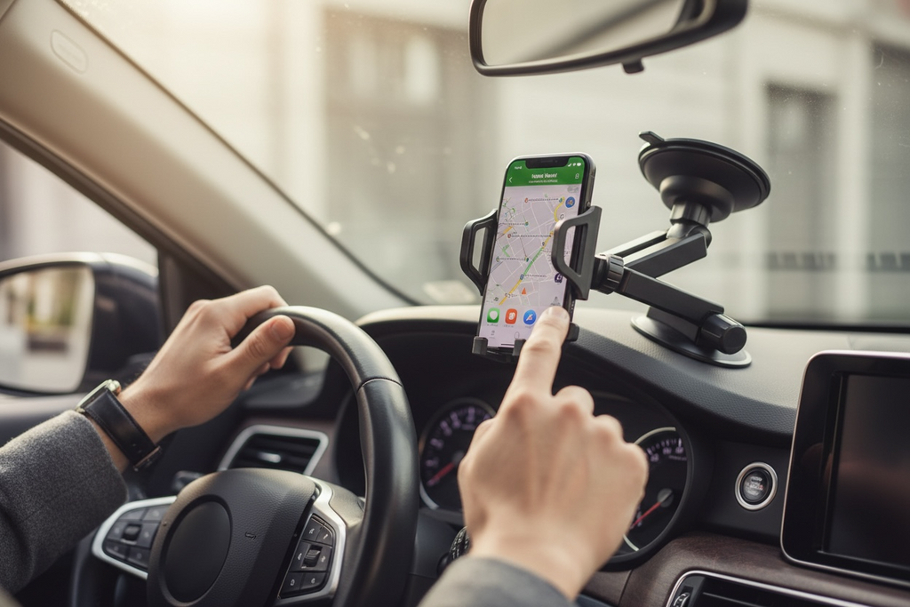 Maxboost Extendable Arm Car Mount - Universal Phone Holder with Suction Cup (Brand New, Sealed)