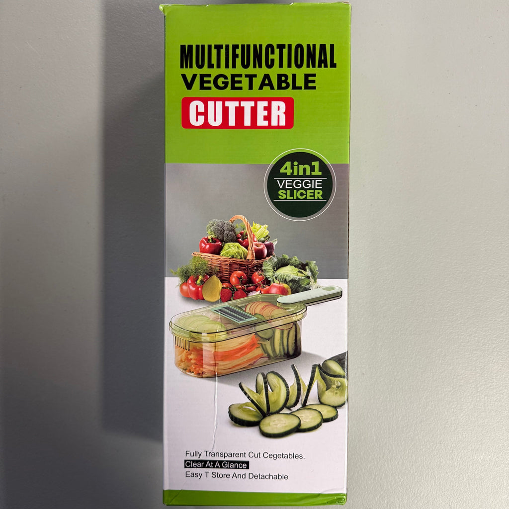 Multifunctional Vegetable Cutter 4-in-1 Veggie Slicer - Open Box Like New