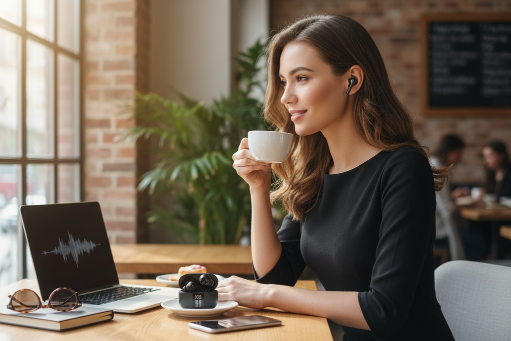 IAMJOY CT28 AI Language Translator Wireless Earbuds (New Sealed)