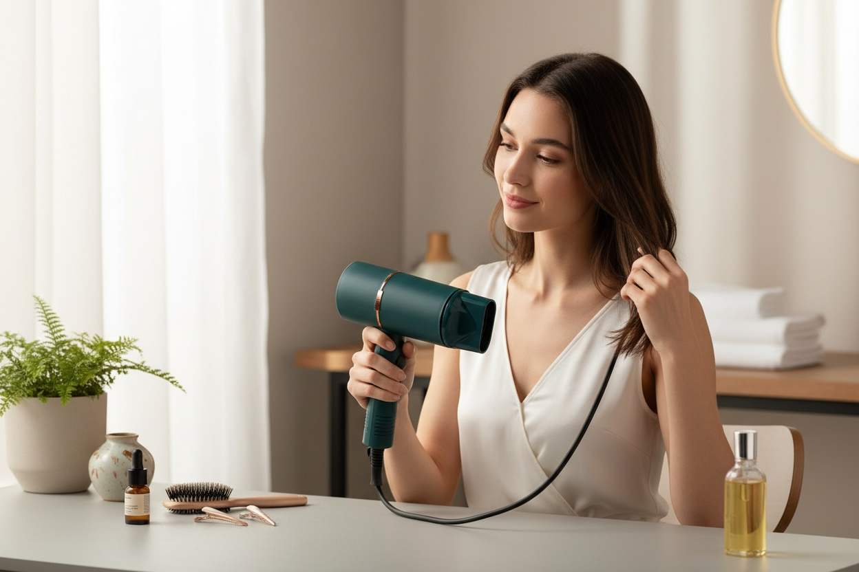 SMS 202326 Series Compact Hair Dryer - Green (Open Box)