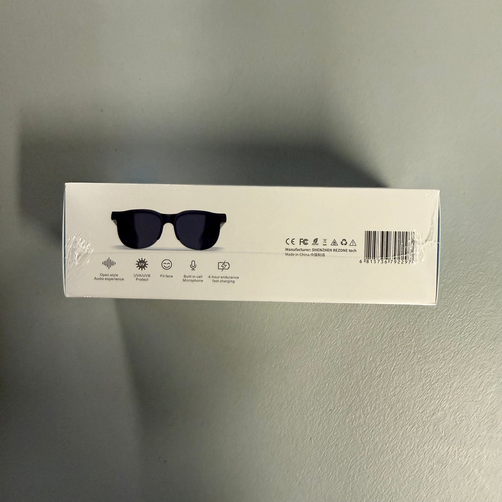 YOURZ YJ01 Wireless Headset Glasses - Bluetooth 5.1 Audio Sunglasses (New)