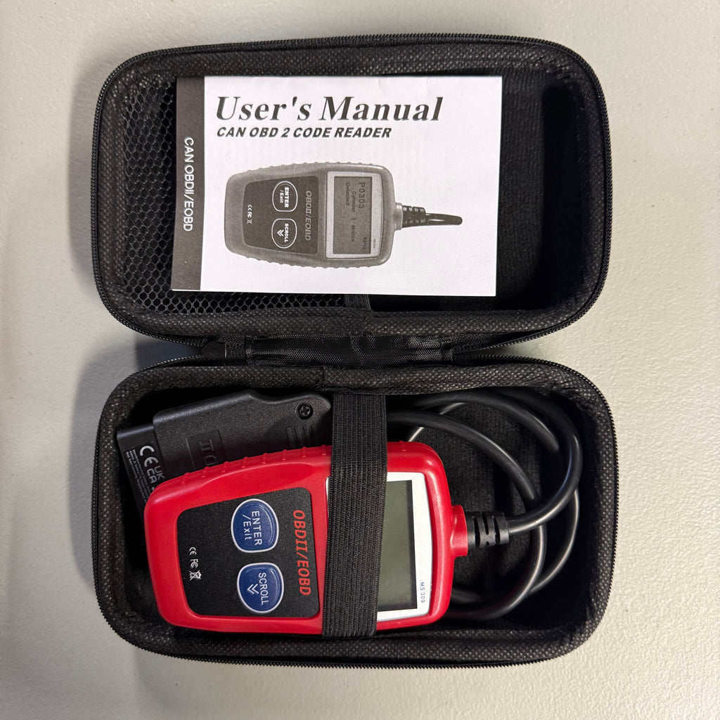 OBD2/EOBD Car Diagnostic Code Reader Scanner with Carrying Case - MS309
