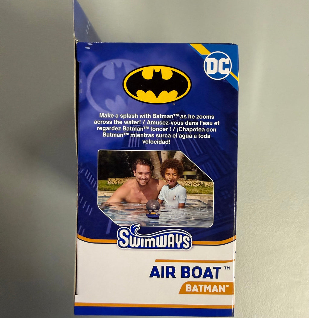DC Batman SwimWays Air Boat - Pool Toy