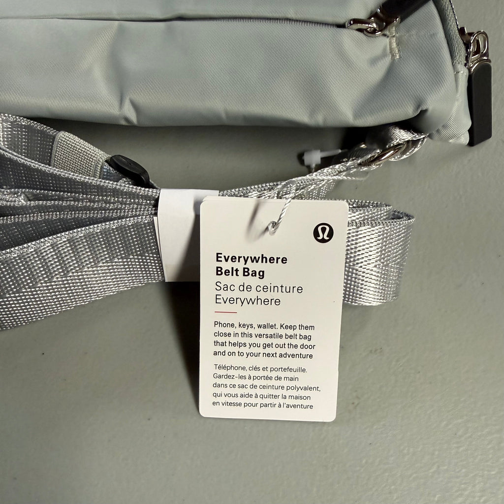 Lululemon Everywhere Belt Bag - Gray/Silver
