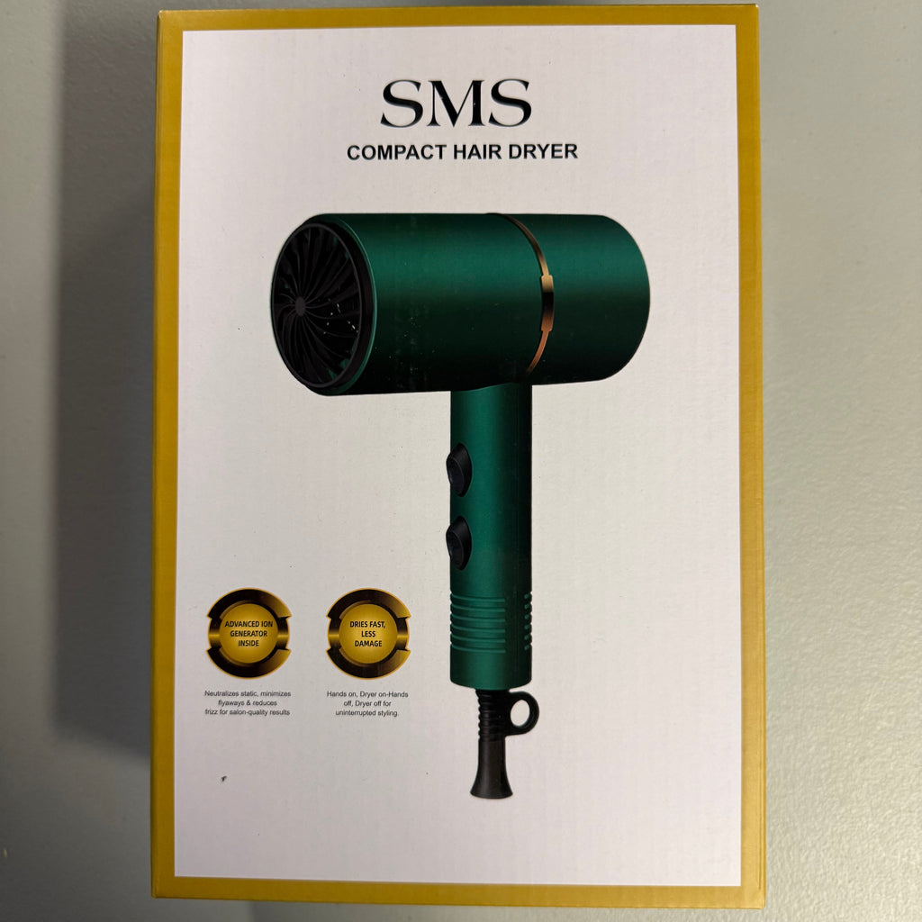 SMS 202326 Series Compact Hair Dryer - Green (Open Box)