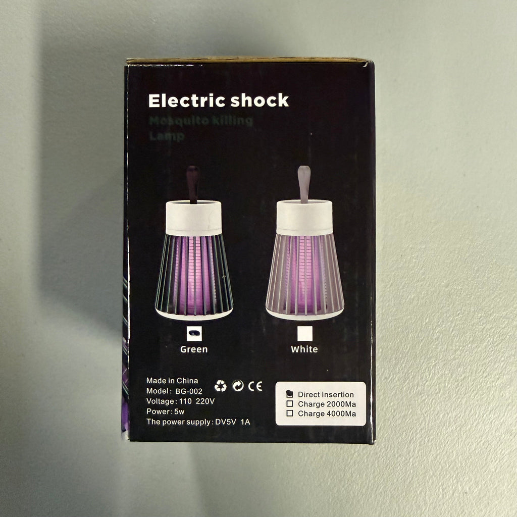 Electric Shock Mosquito Killing Lamp - Green (Open Box, Like New)