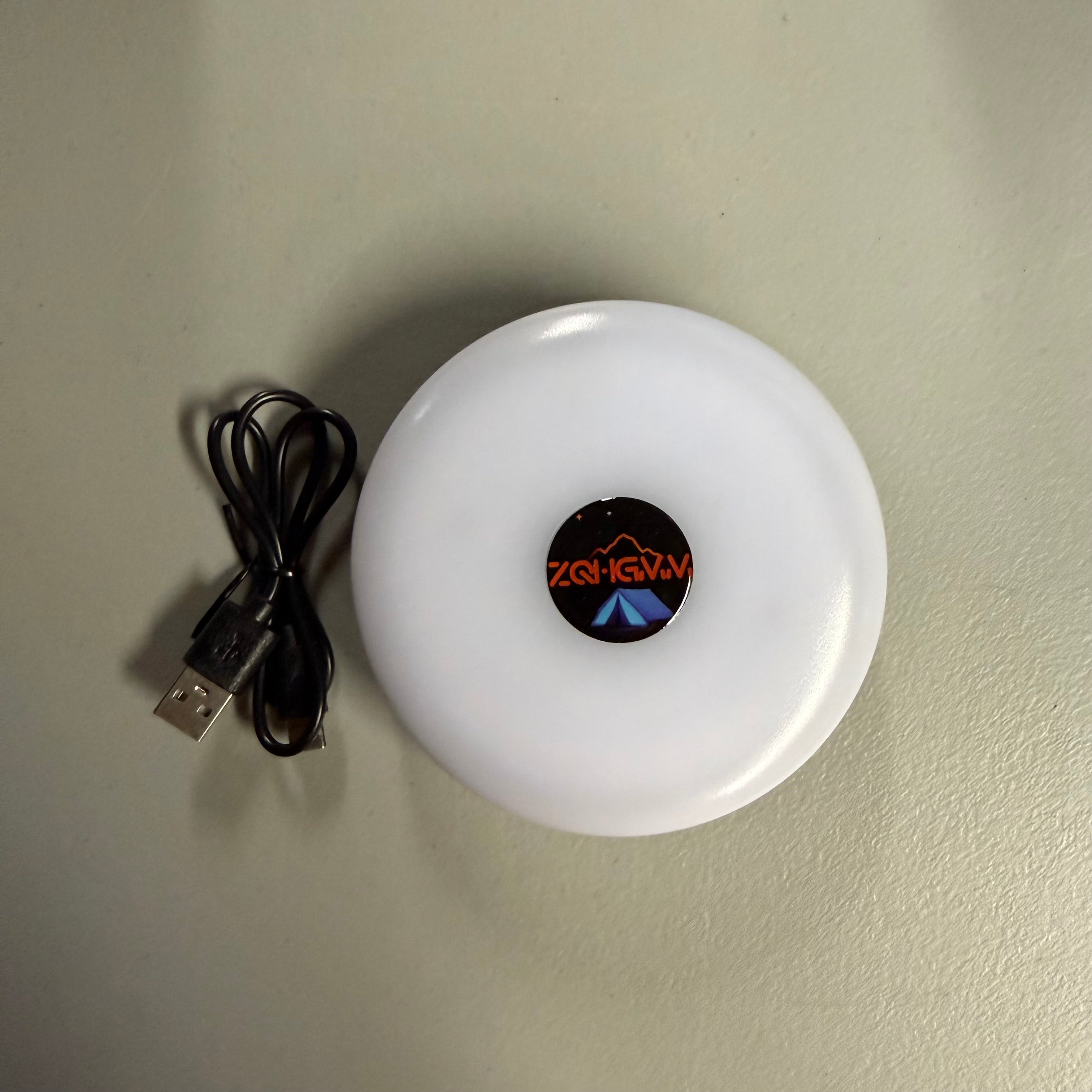 Multi-Function Camping Lamp with RGB Light String & Power Bank - HL-986 (Open Box, Like New)