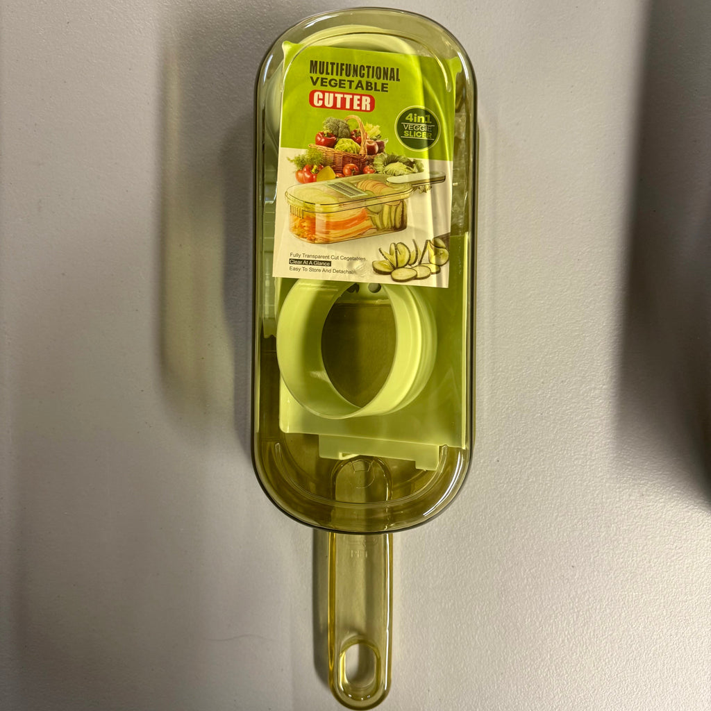 Multifunctional Vegetable Cutter 4-in-1 Veggie Slicer - Open Box Like New