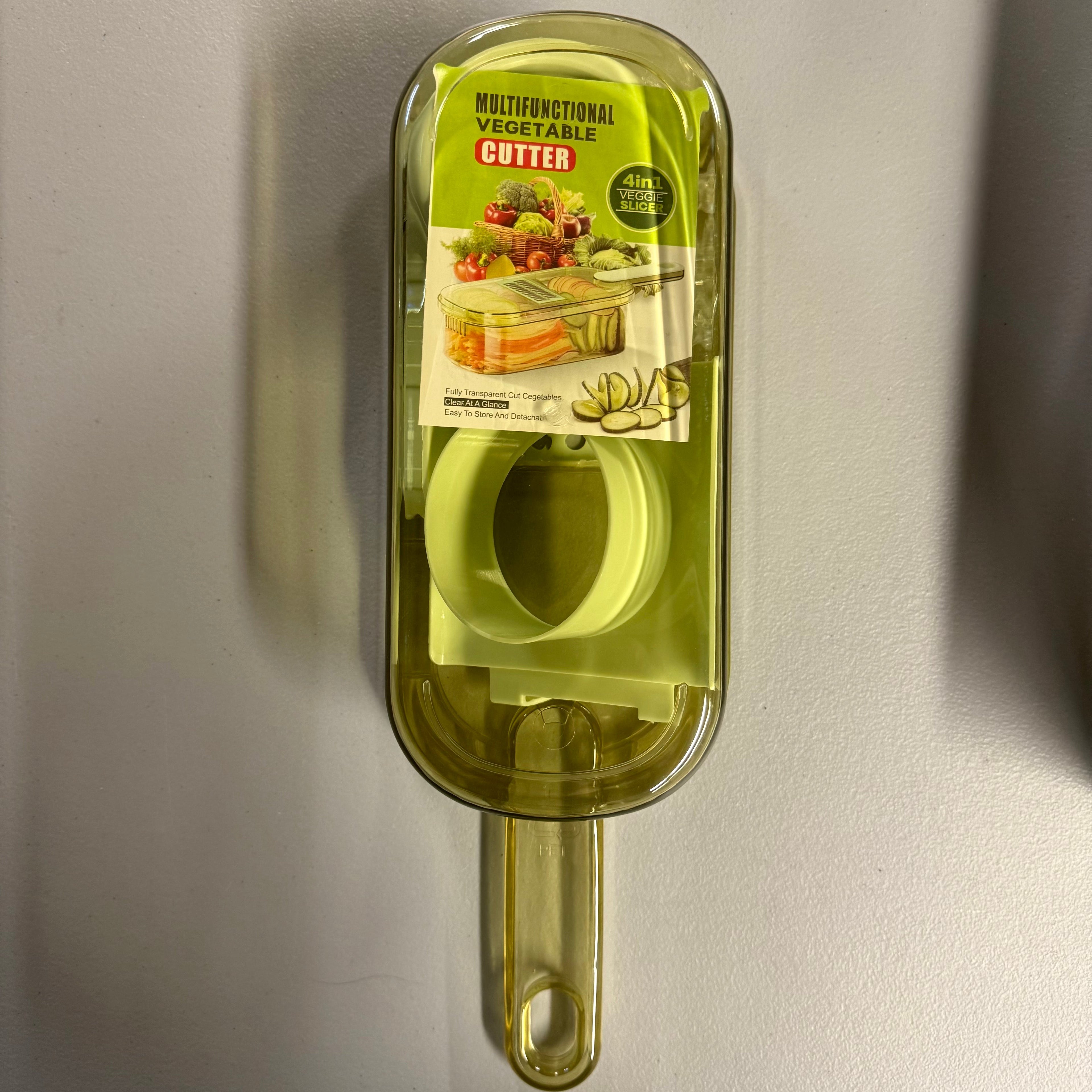 Multifunctional Vegetable Cutter 4-in-1 Veggie Slicer - Open Box Like New