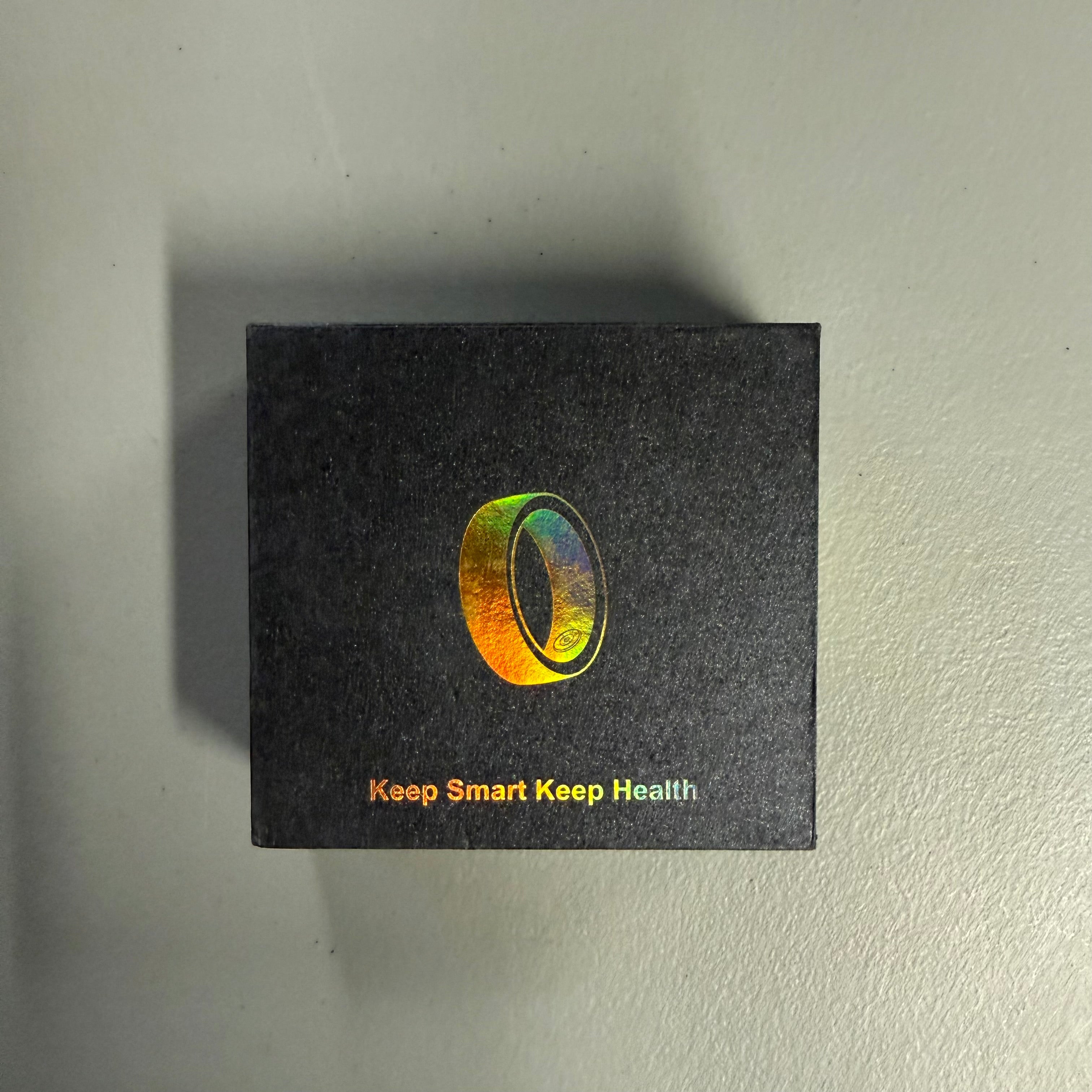 YULUKAO Smart Ring Health Tracker - Gold Size 10/11 (Open Box)