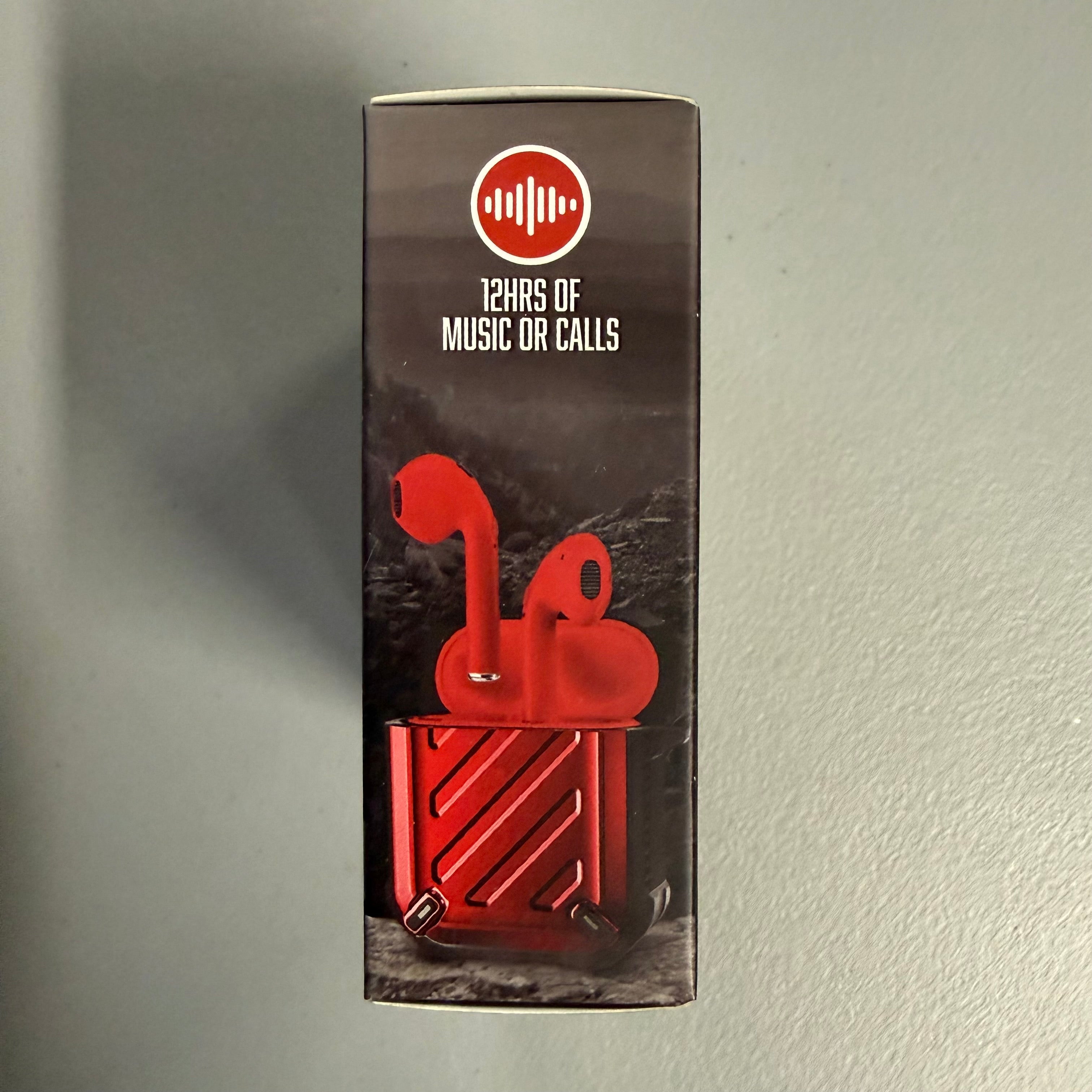 iHip Built-Tough Soundpods - True Wireless Bluetooth Earphones with Rugged Case (Brand New, Sealed)