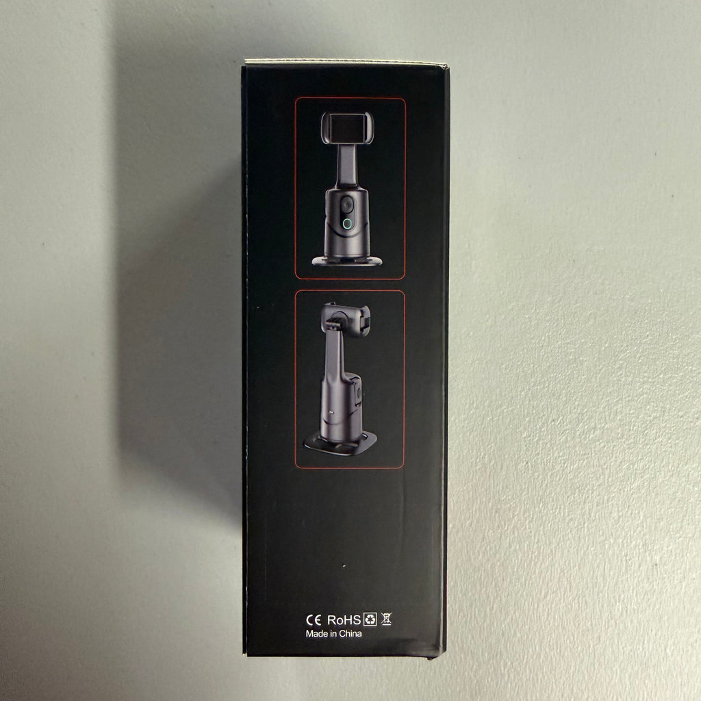360° Smart Shooting Gimbal Q12 - AI Face Tracking (Open Box Like New)