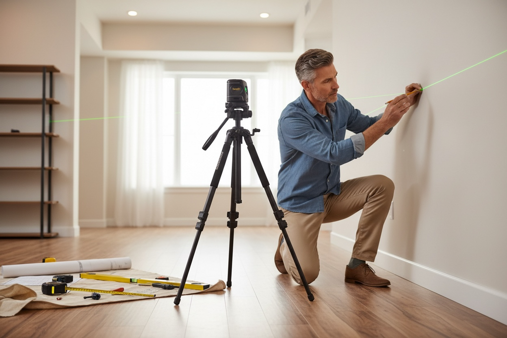 Fanttik Camera Tripod with Panoramic Head (Open Box Like New)