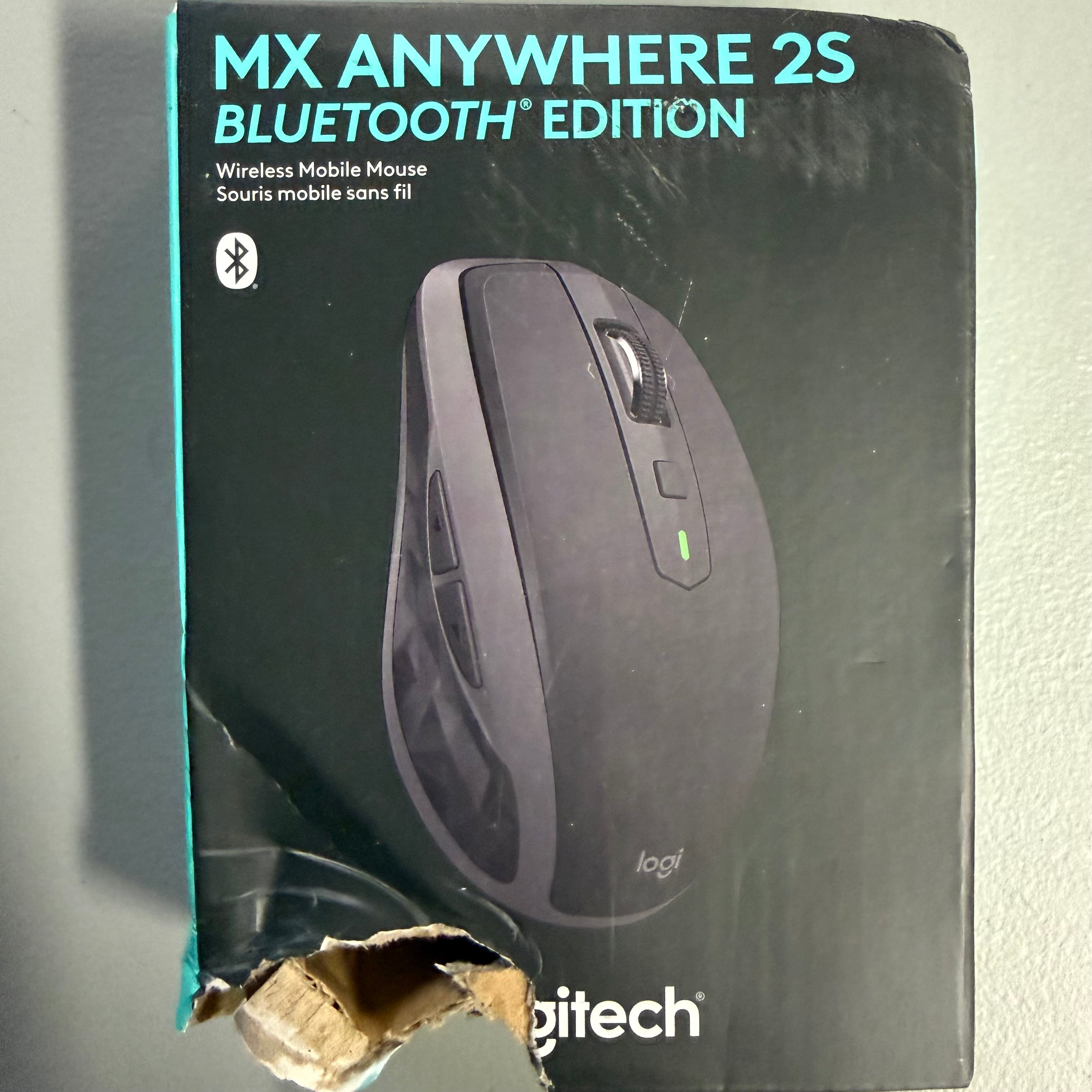 Logitech MX Anywhere 2S Bluetooth Mouse - Open Box Like New