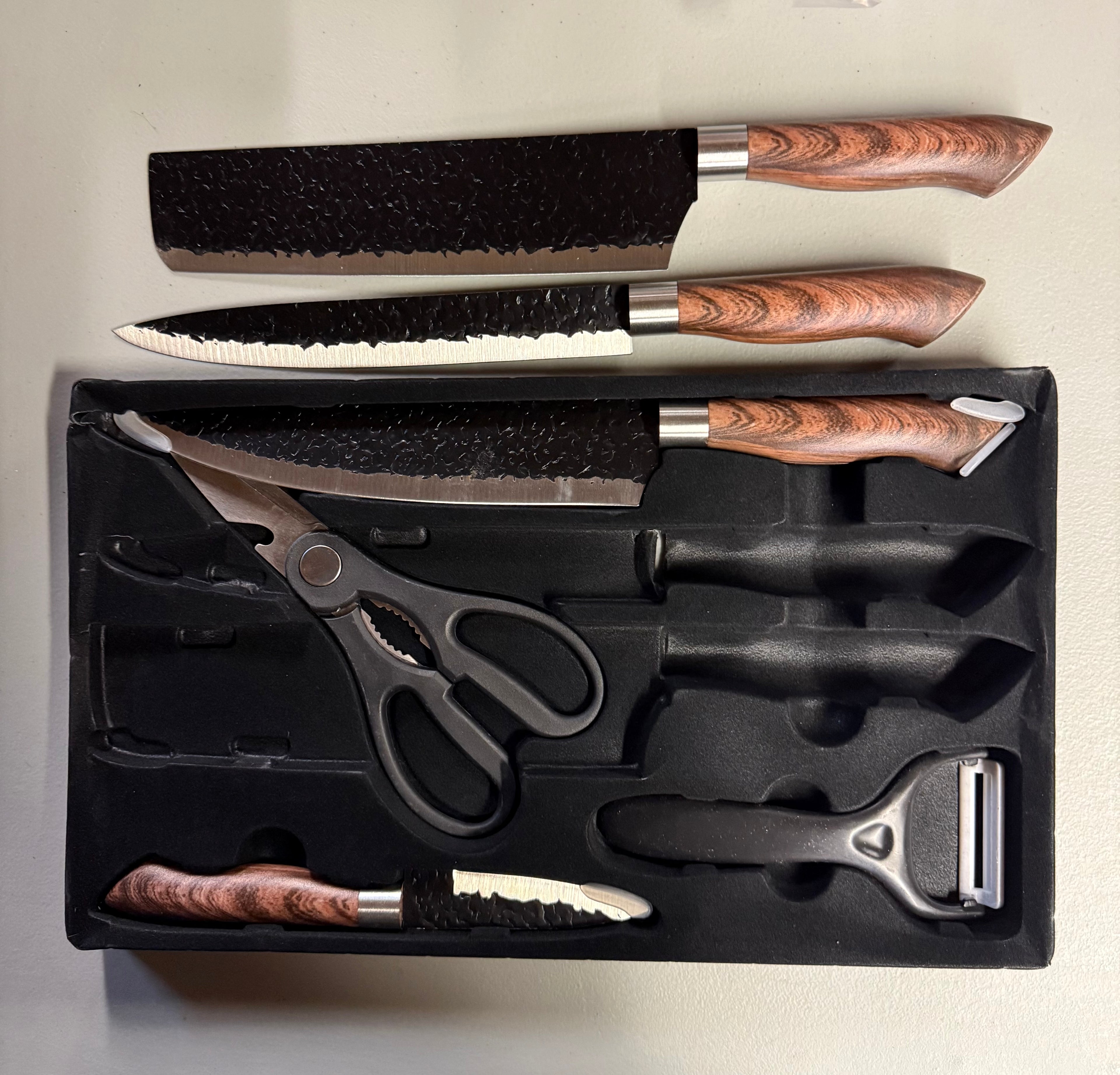 Ereasthos Daily Use Sharp Knives 6-Piece Set - Open Box Like New