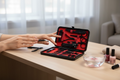 Professional Manicure Pedicure Set - 18-Piece Nail Care Kit with Travel Case (Open Box, Like New)