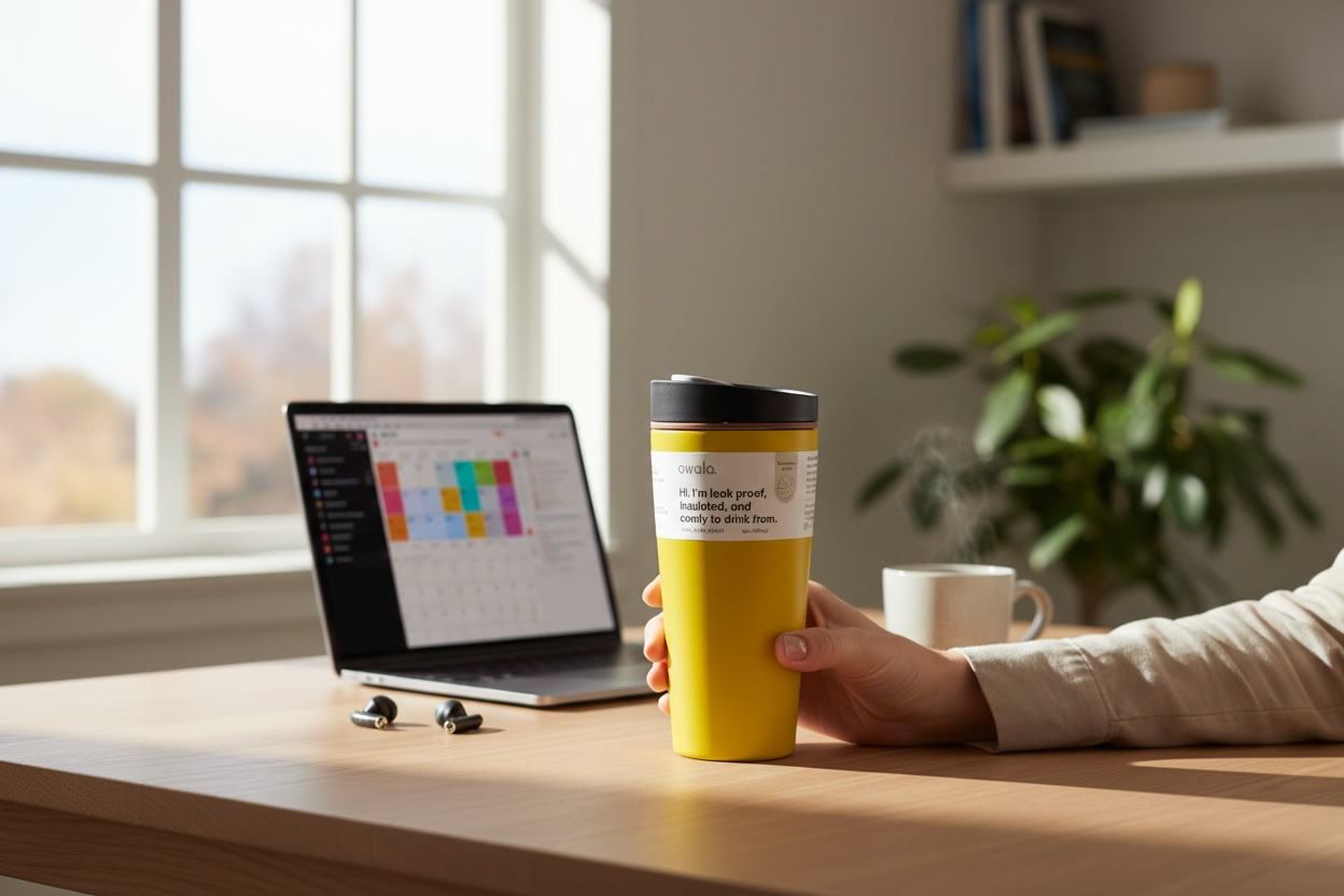 Owala Insulated Tumbler - 20oz Yellow