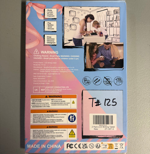 2-Pack LCD Writing Tablet 10 Inch - Open Box Like New