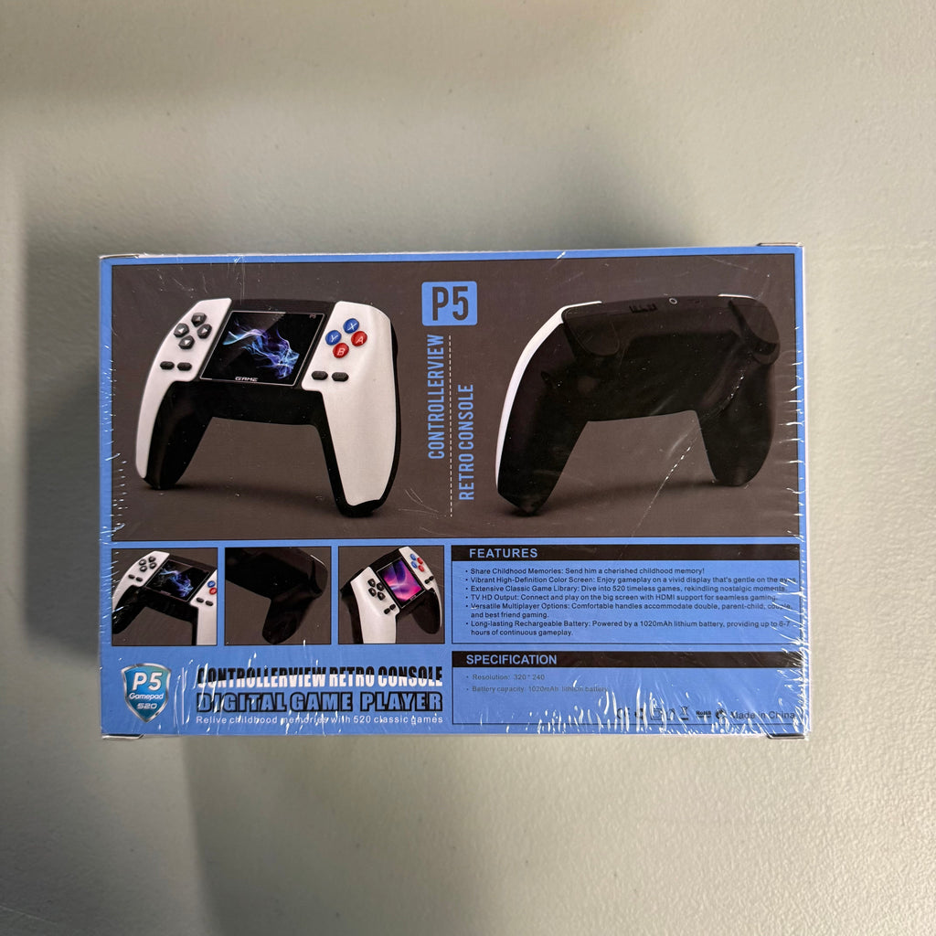 P5 ControllerView Retro Console - Digital Game Player