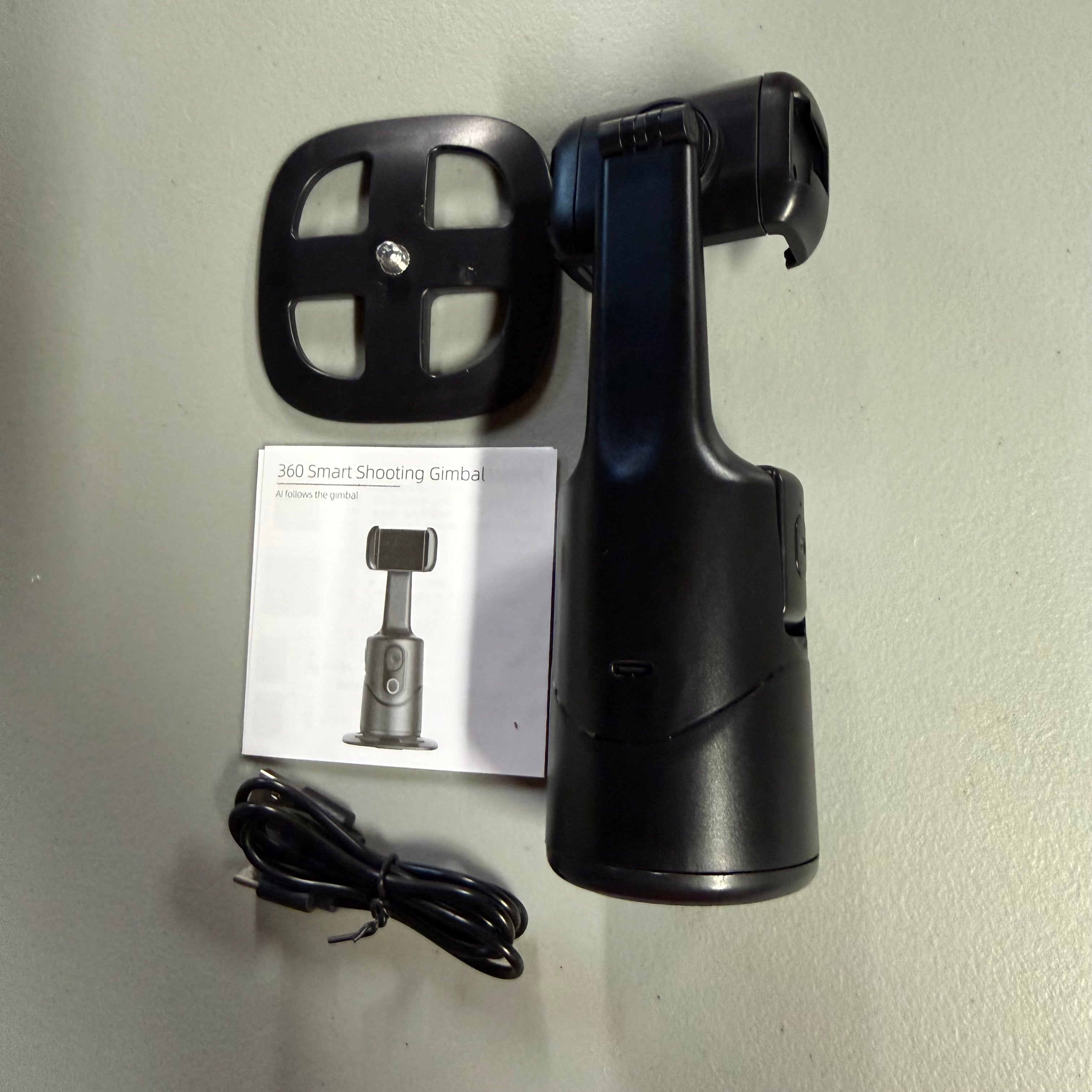 360° Smart Shooting Gimbal Q12 - AI Face Tracking (Open Box Like New)