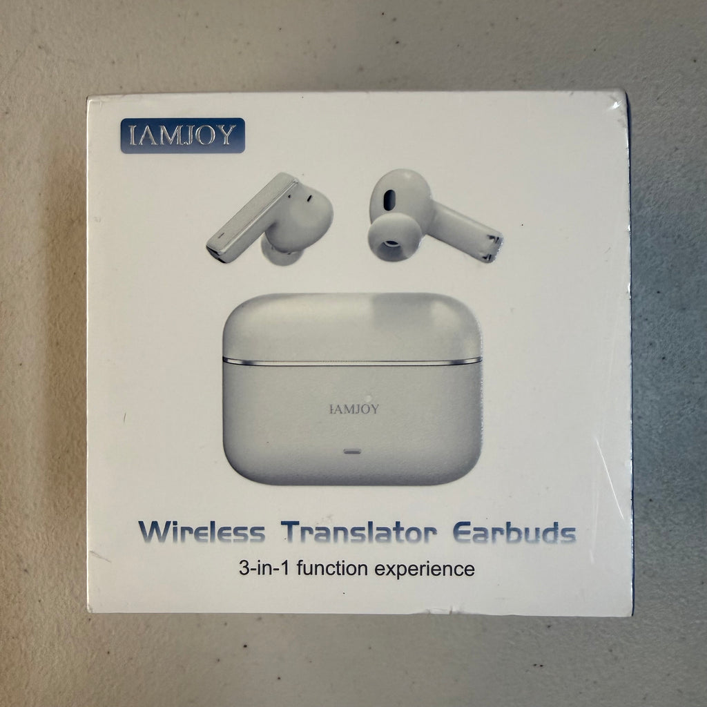 IAMJOY P200 Wireless Translator Earbuds - 3-in-1 Real-Time Translation