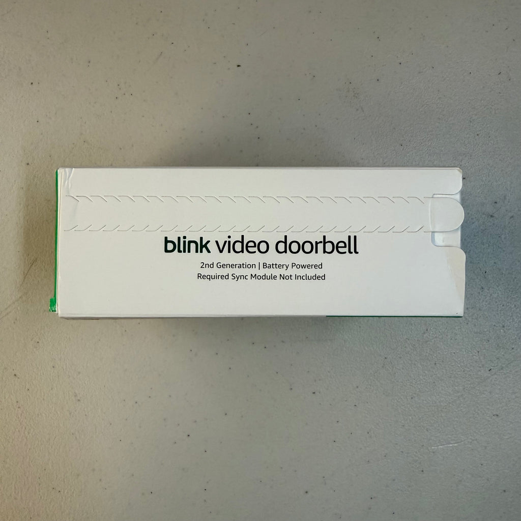 Blink Video Doorbell - 2nd Generation, Battery Powered (Open Box - Like New)