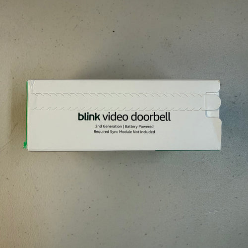 Blink Video Doorbell - 2nd Generation, Battery Powered (Open Box - Like New)