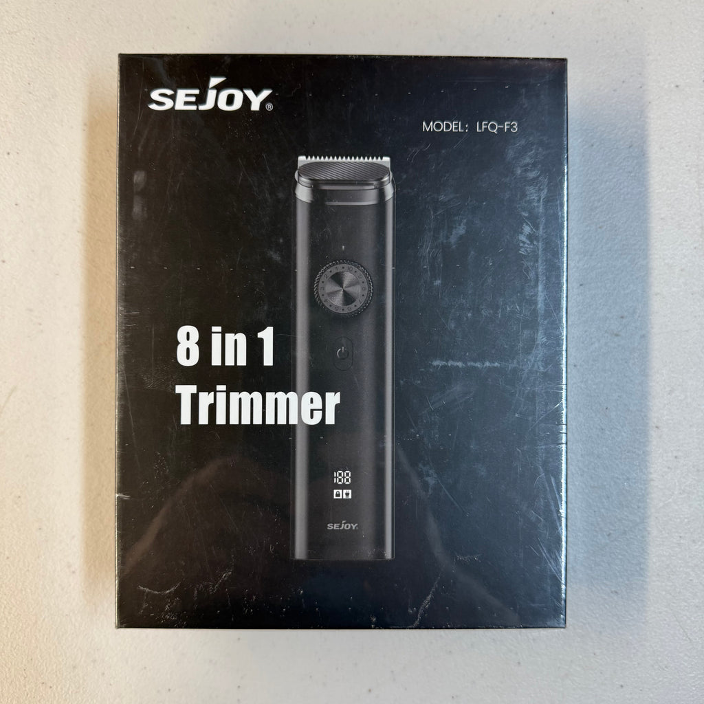 SEJOY 8-in-1 Trimmer LFQ-F3 - Multi-Grooming Kit with Travel Lock