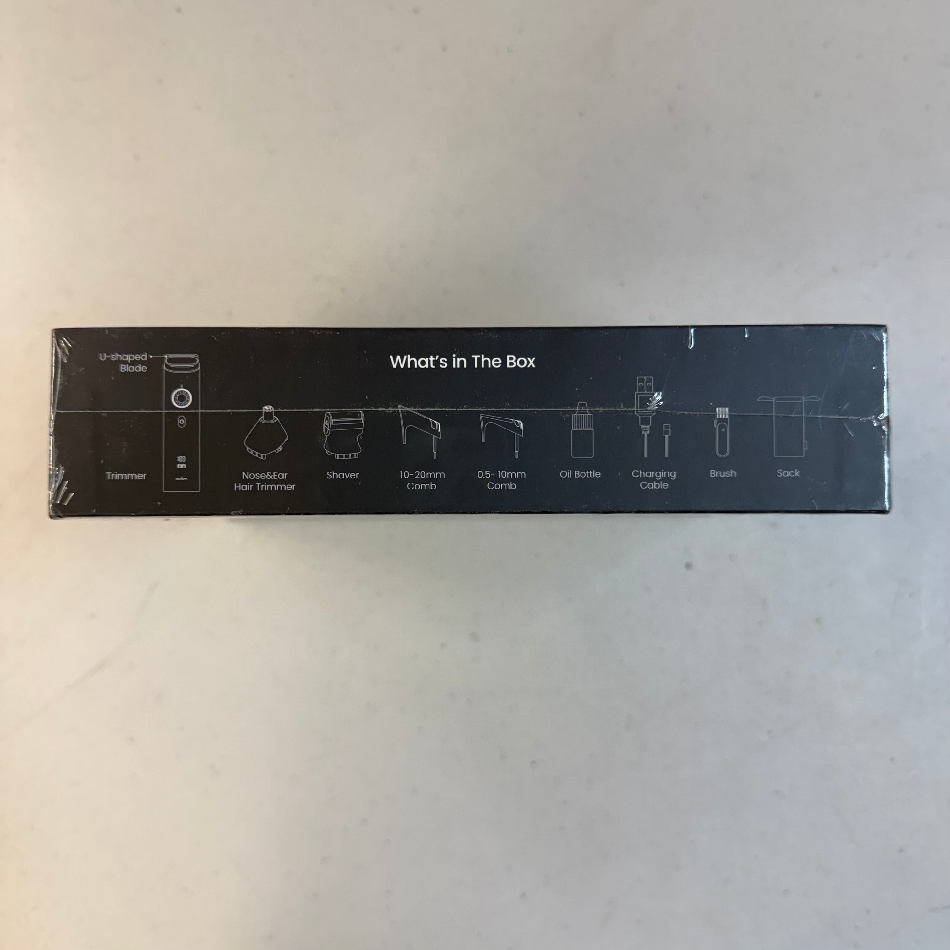 SEJOY 8-in-1 Trimmer LFQ-F3 - Multi-Grooming Kit with Travel Lock