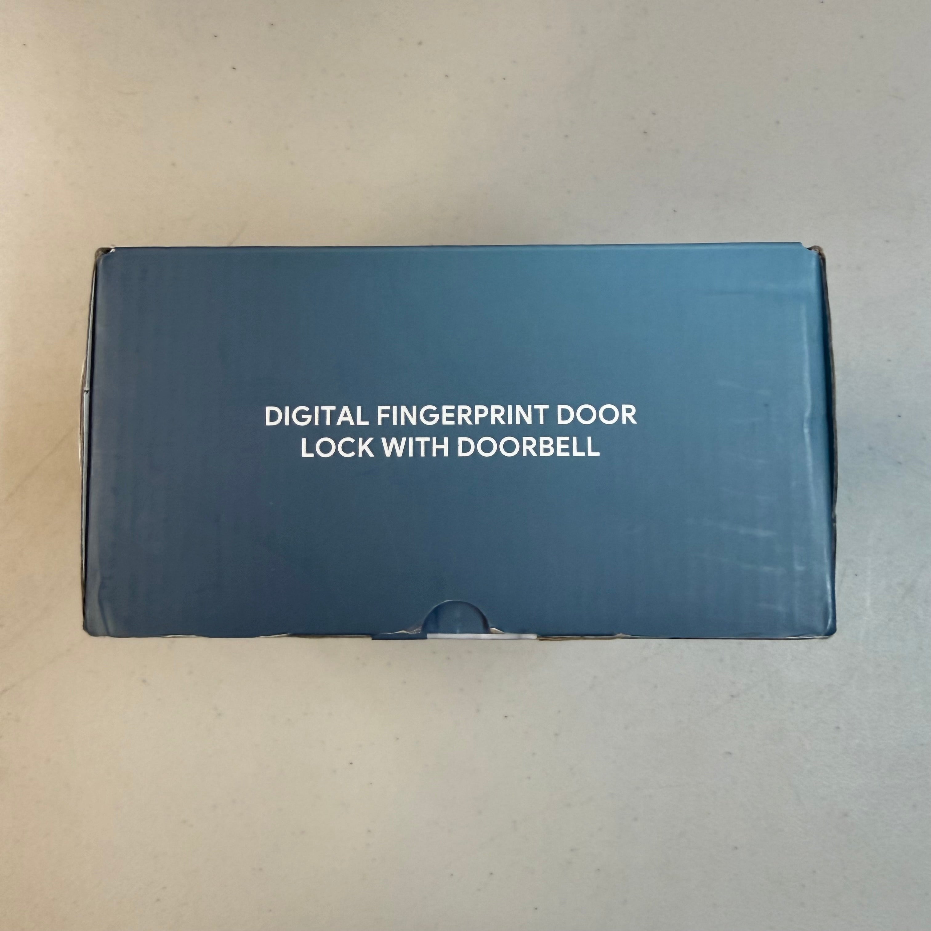 TEEHO Digital Fingerprint Door Lock with Doorbell TD002C (Open Box - Like New)