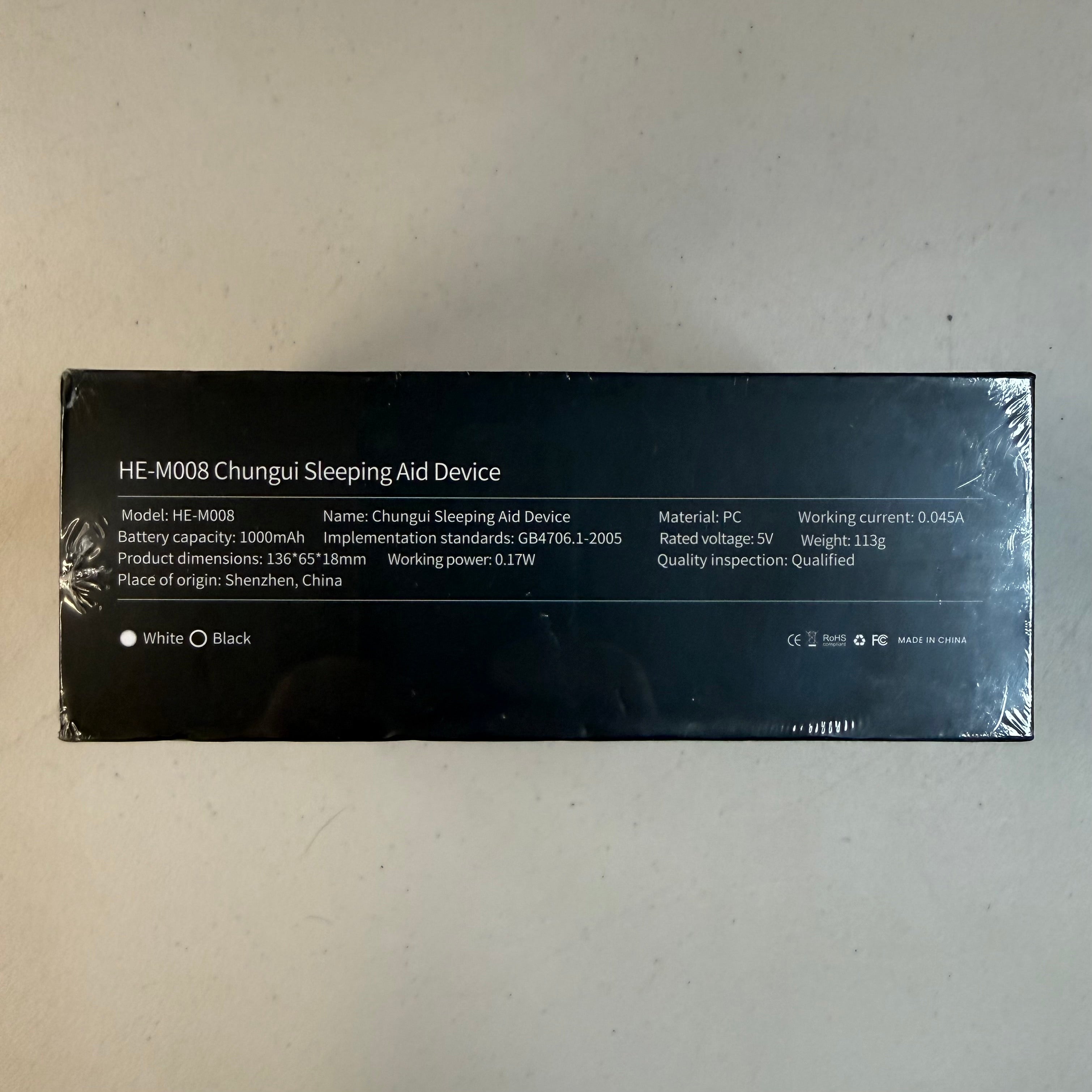 CES Chungui Sleeping Aid Device HE-M008 - Cranial Electrotherapy Stimulation