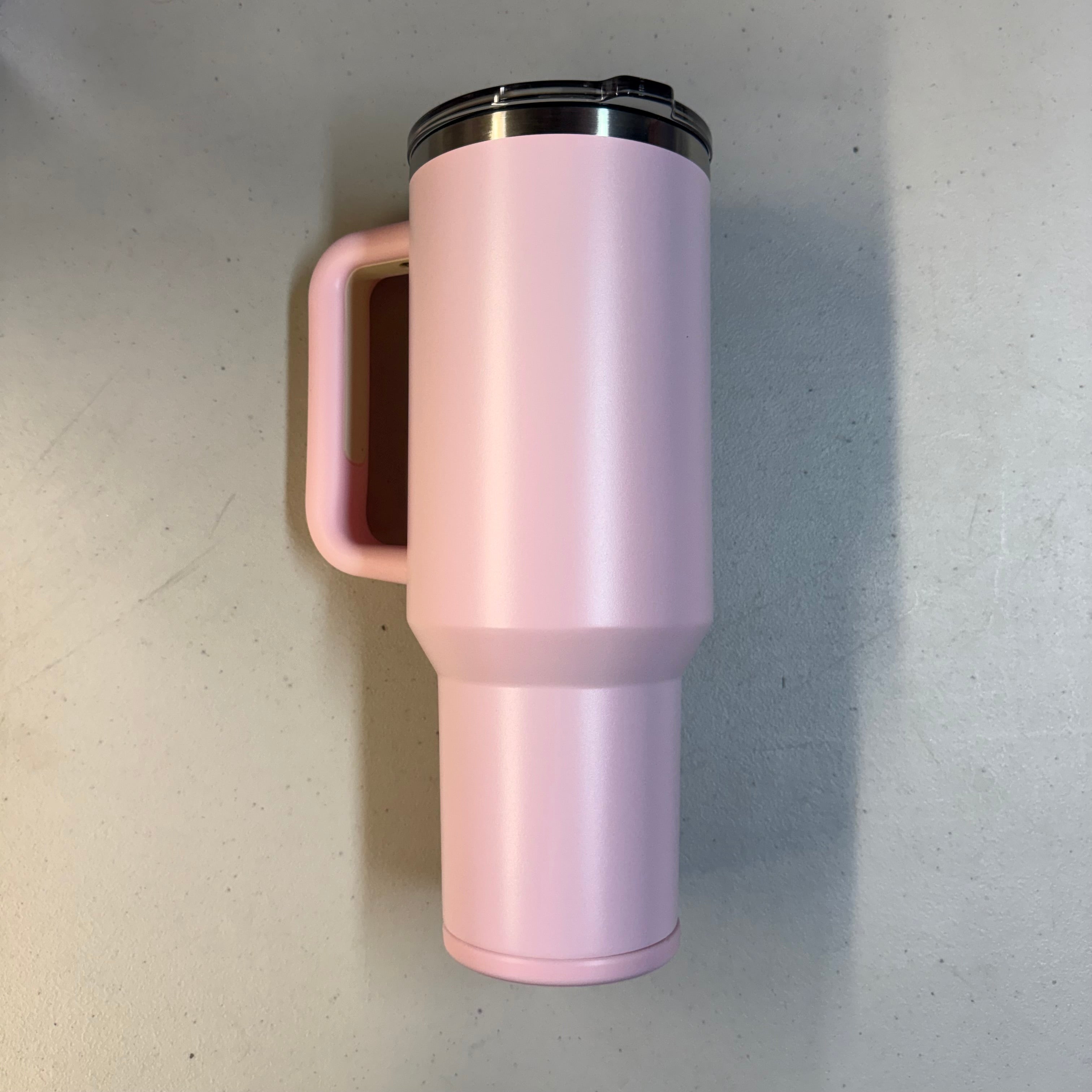 Silicanice Insulated Tumbler with Handle 40oz - Pink (Open Box - Like New)